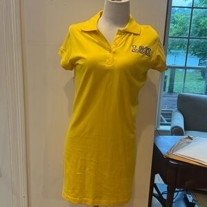 IZOD COLLEGIATE LSU T-shirt dress medium